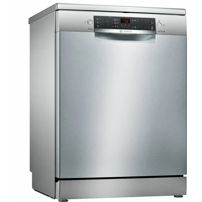 Bosch 13 Place Freestanding Dishwasher Series 4 Silver Inox SMS45NI00Z