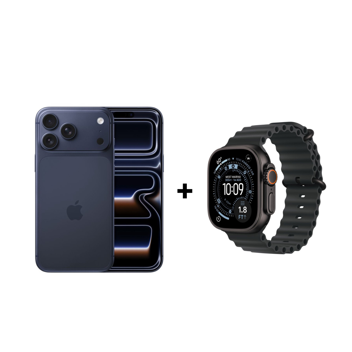 Apple iPhone 17 Pro 256GB + Apple Watch Ultra 3 GPS+Cell 49mm Black Bundle