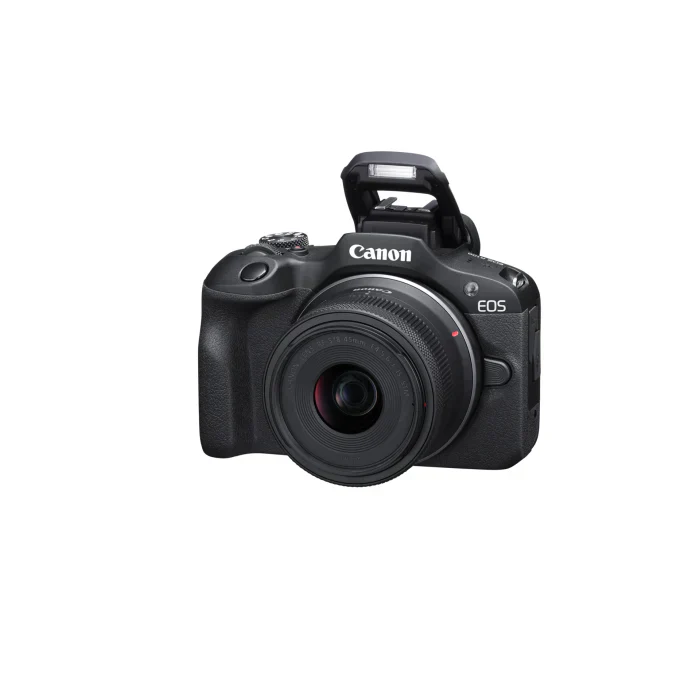 Canon EOS R100 Mirrorless Camera + RF-S 18-45MM Lens