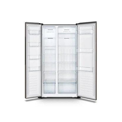 Hisense 516L Side by Side Fridge Freezer Inox H670SIT