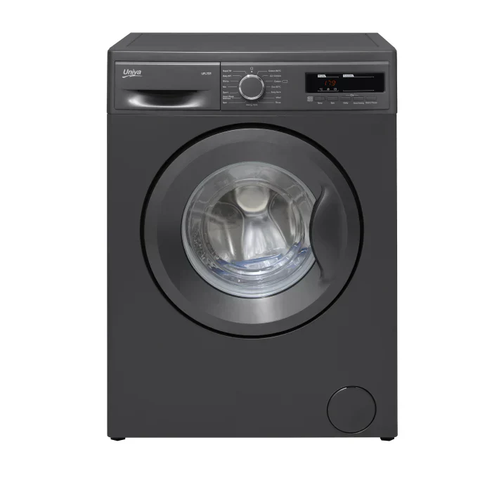 Univa 7Kg Front Loader Washing Machine Dark Grey UFL701